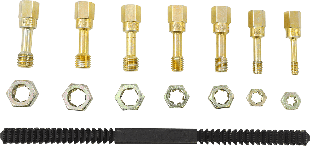 Metric Thread Restorer Set