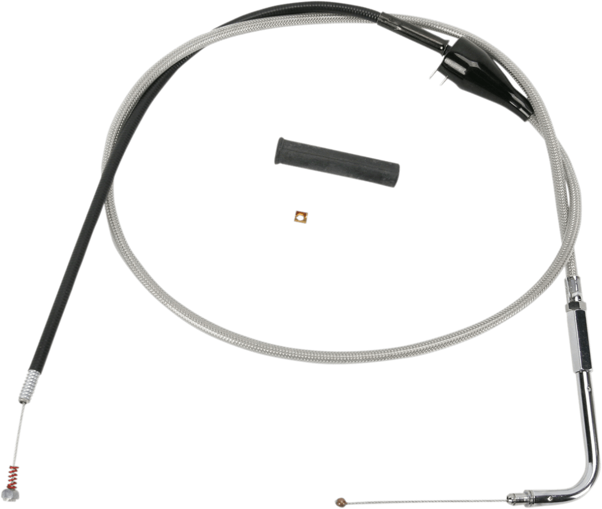 Stainless Braided Idle Cable