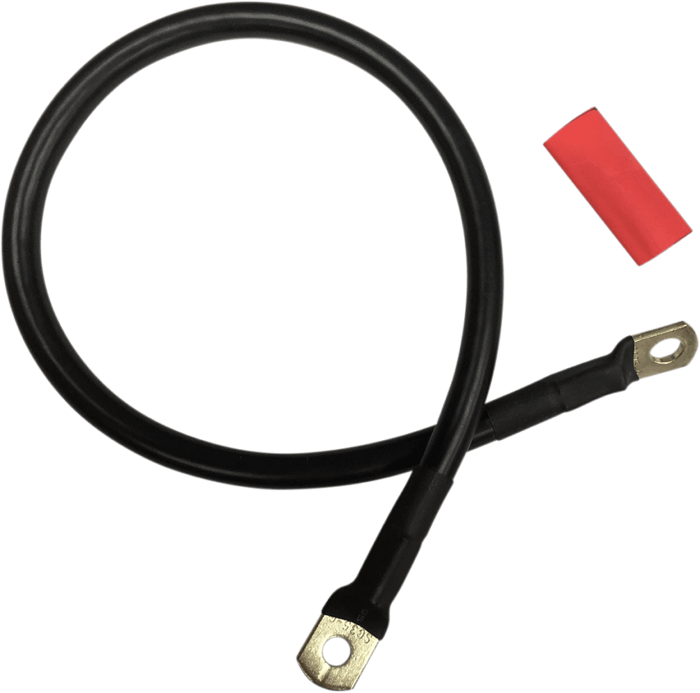 Battery Cable with Optional Shrink Tube