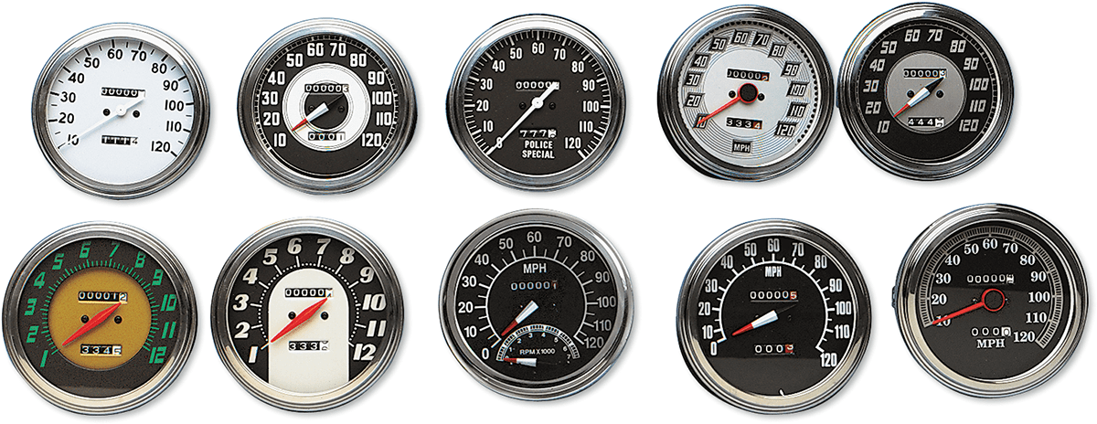 5″ FL-Style 1:1 Speedometer