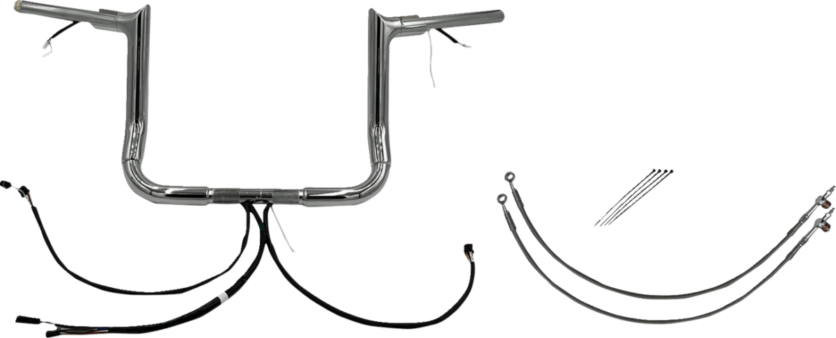 Plug & Play EZ Install 1-1/2" Pointed Top Handlebar Kit