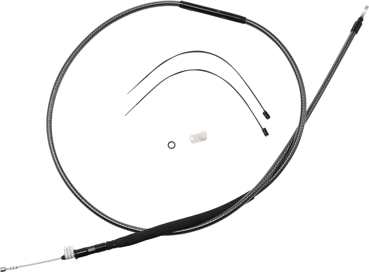High-Efficiency Polished KARBONFIBR Clutch Cable