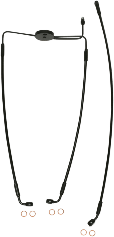 XR Stainless Extreme Response Front DOT Brakeline Kit