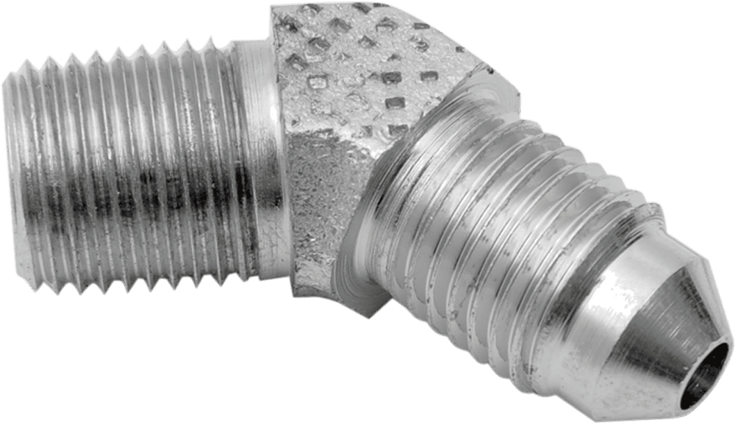 Chrome Steel Brake Line Fitting