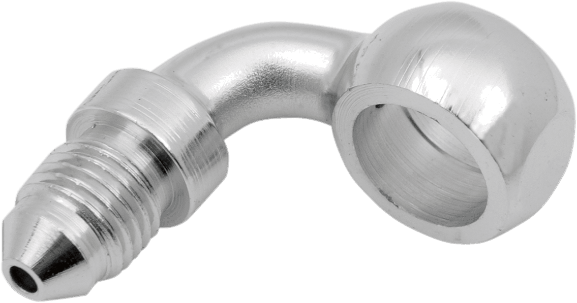 Chrome Steel Banjo Fitting