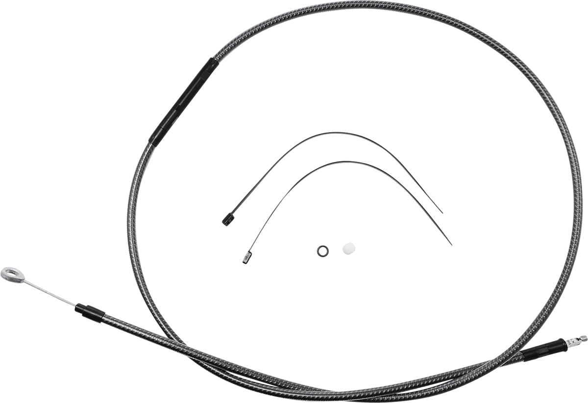High-Efficiency Polished KARBONFIBR Clutch Cable