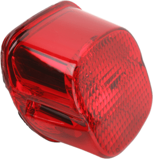 Laydown Taillight Lens with Bottom Tag Lens