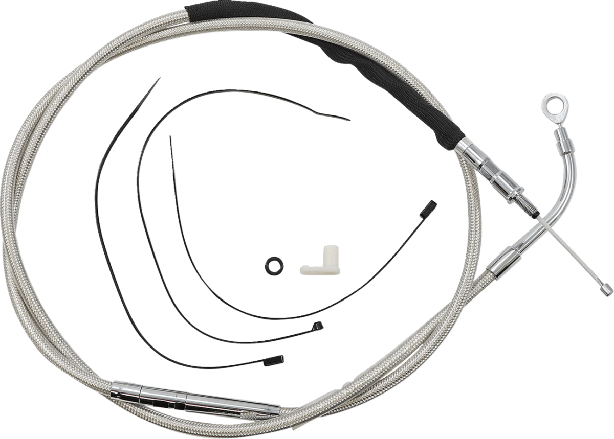 High-Efficiency Polished Stainless Clutch Cable