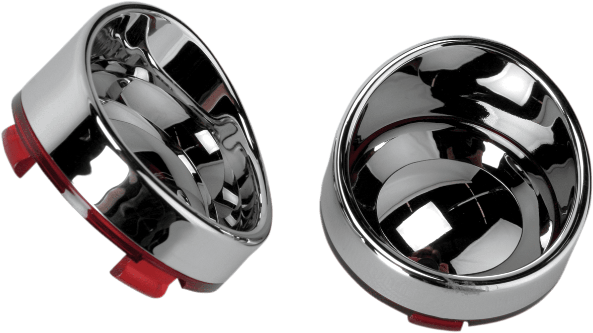 Visor-Style Bezel and Lens for Deuce-Style Turn Signals