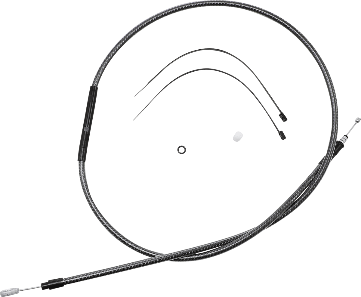 High-Efficiency Polished KARBONFIBR Clutch Cable