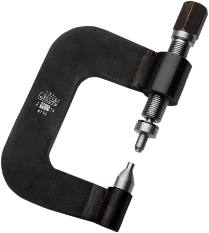 Saddlebag Latch And Hinge Rivet Tool