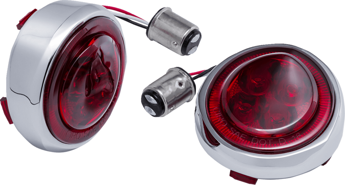 LED Lighted Fang® Rear Signal Light Inserts