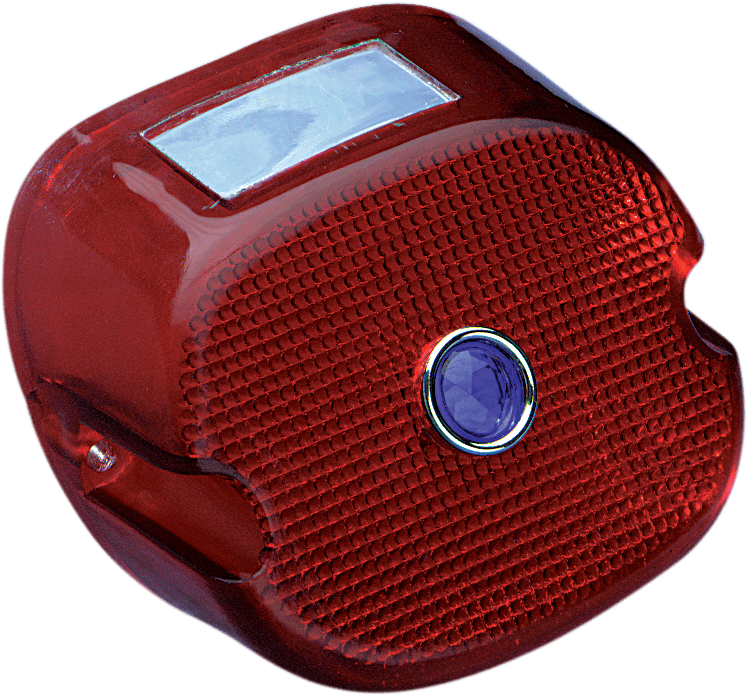 Laydown Taillight Lens with Top Tag Window
