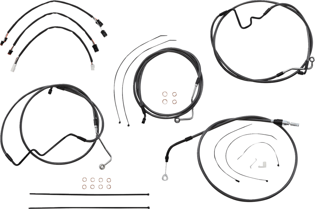 Black Pearl Designer Handlebar Installation Kit