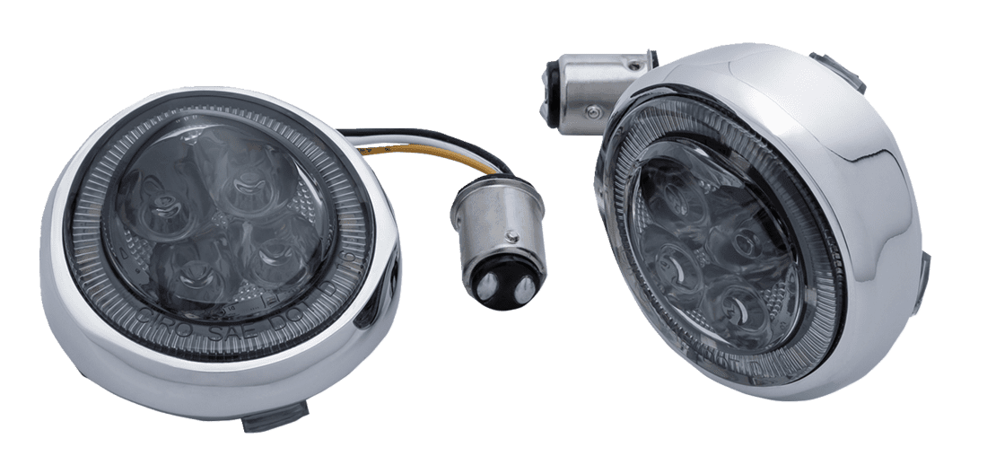 LED Lighted Fang® Front Signal Light Inserts