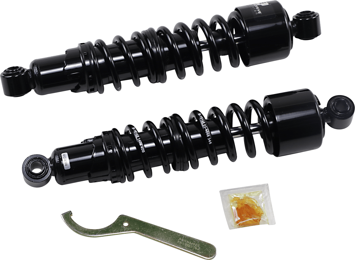 412 Series Shocks — Black