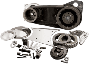 3" Electric Start 8mm Belt Drive with Lock-Up Clutch