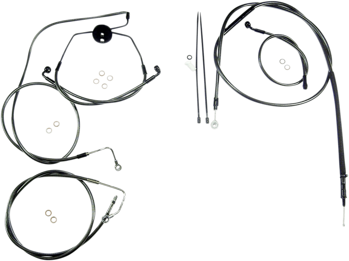 Black Pearl Designer Handlebar Installation Kit