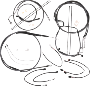 Black Pearl Designer Handlebar Installation Kit