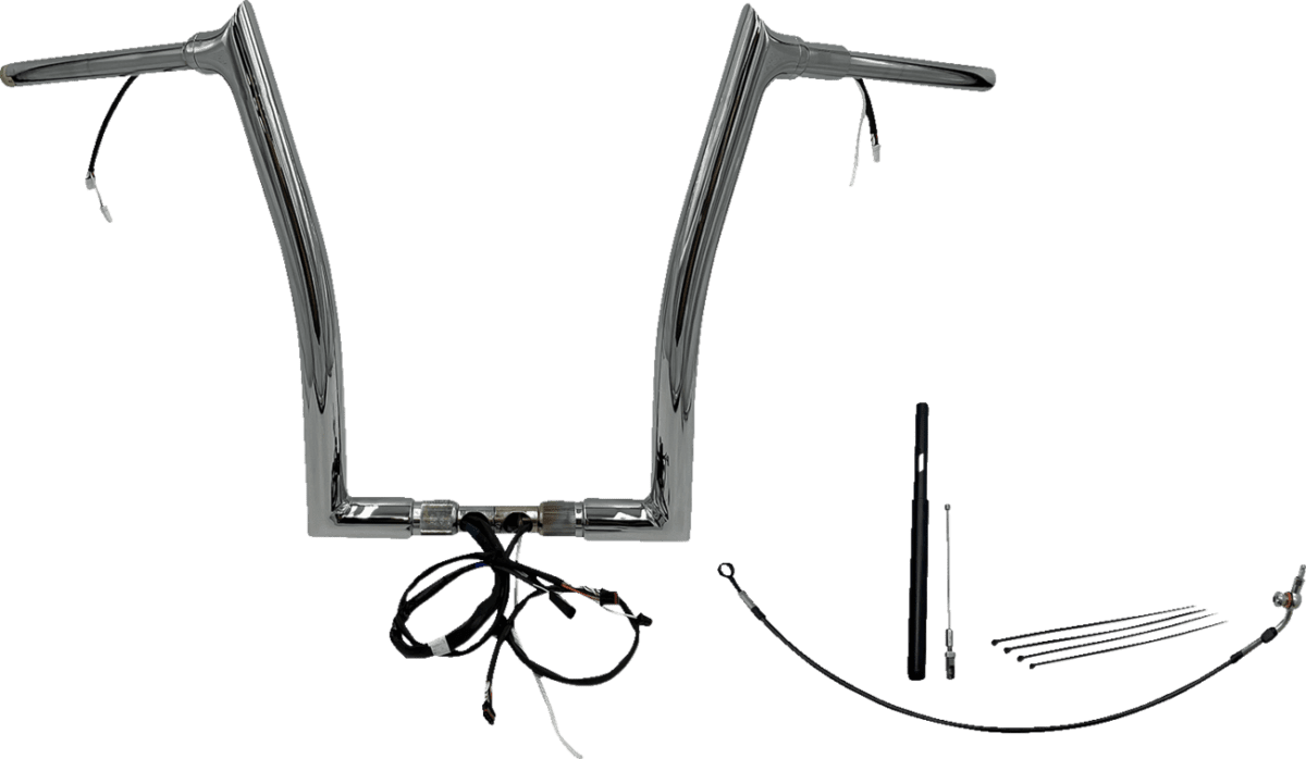 Plug & Play EZ Install 1-1/2" Pointed Top Handlebar Kit