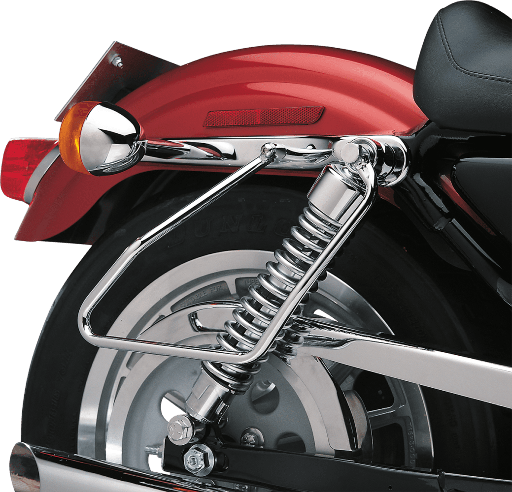 Chrome Saddlebag Support Brackets