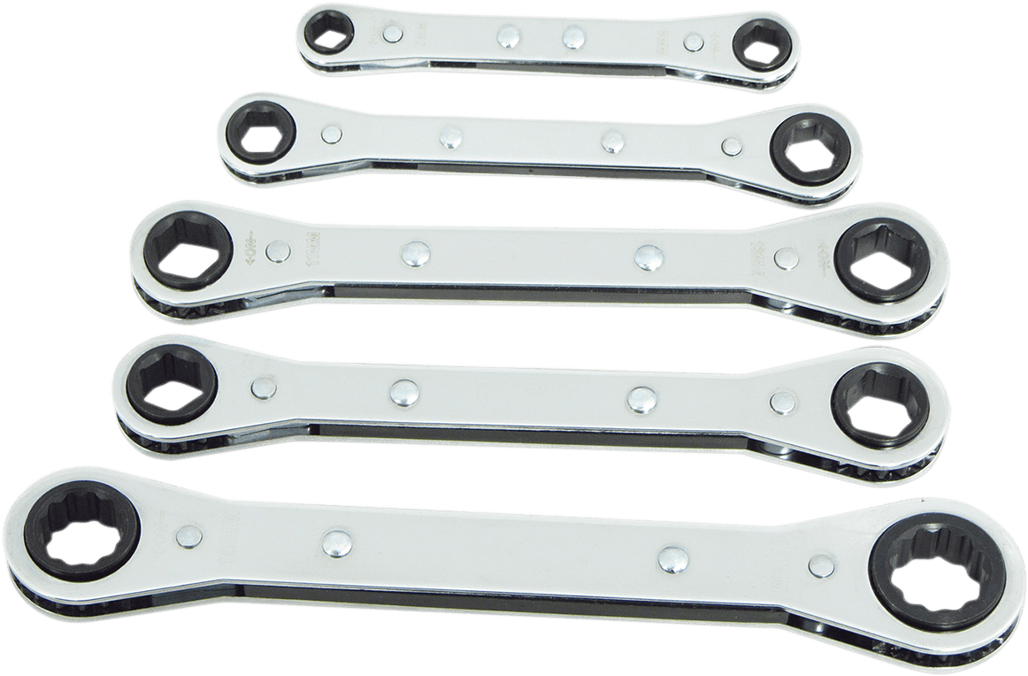 Ratcheting Wrench Set