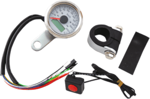 1-7/8" Programmable Metric Speedometer with Indicator Lights