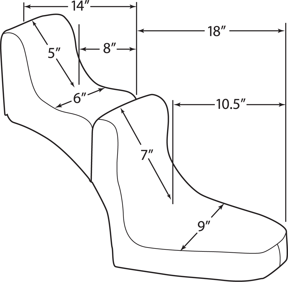 Custom Scorpion Solo Seat