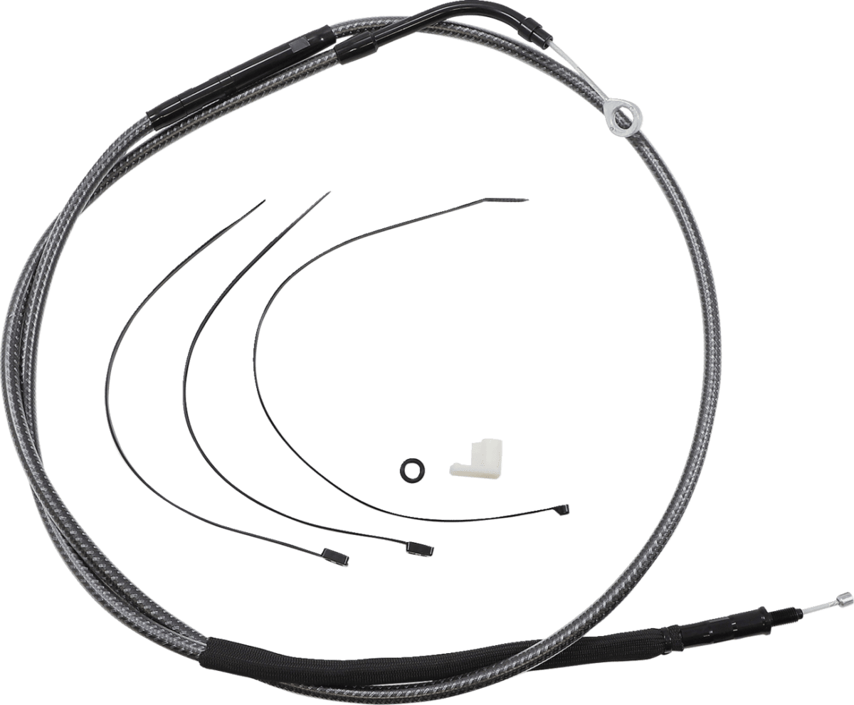 High-Efficiency Polished KARBONFIBR Clutch Cable