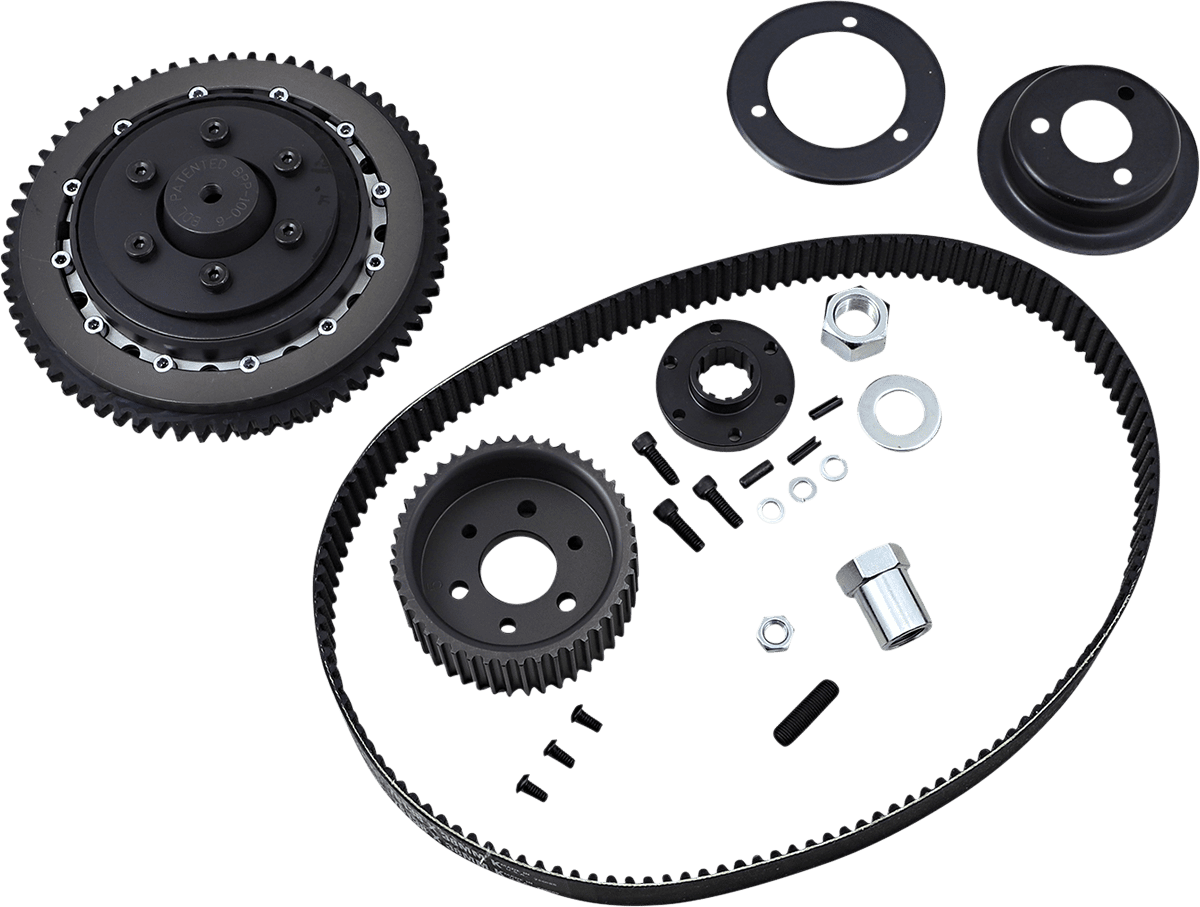 8mm Belt Drive with Quiet Clutch System