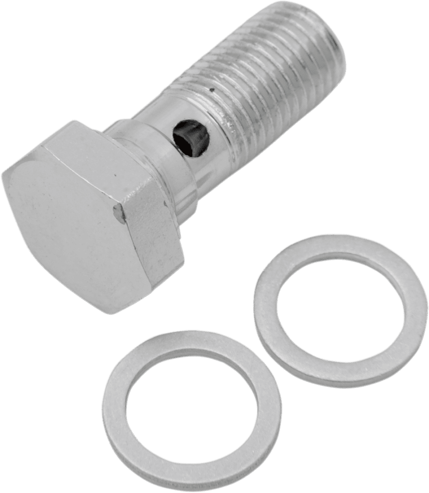 Universal Chrome Steel Banjo Bolt