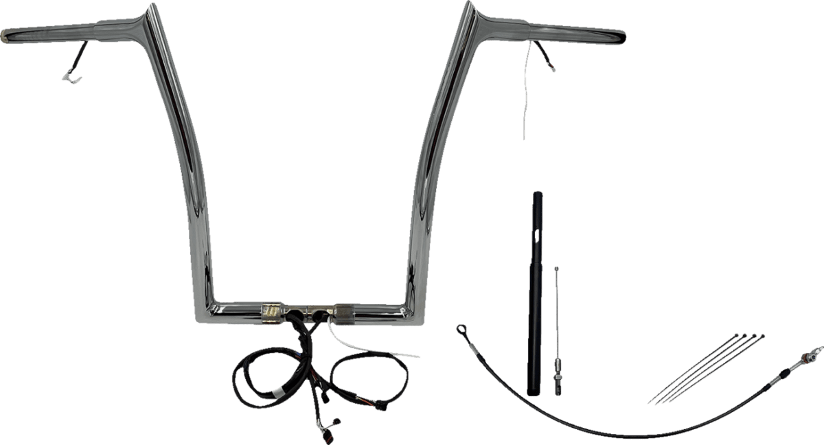 Plug & Play EZ Install 1-1/4" Pointed Top Handlebar Kit