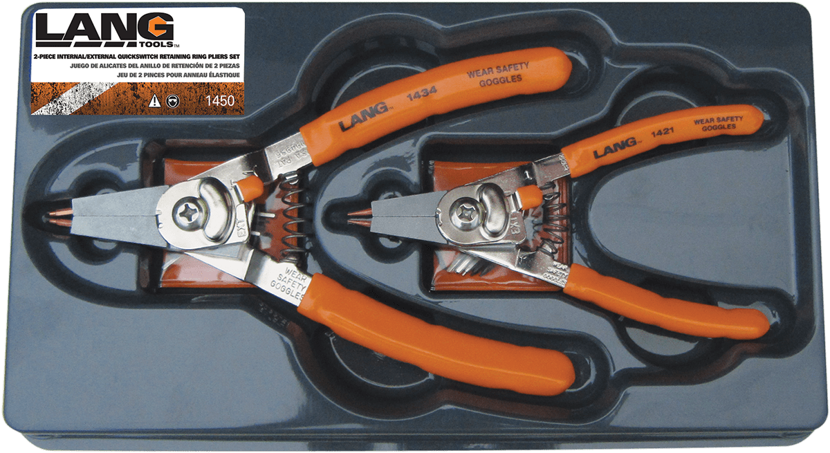 Two-Piece Retaining Ring Pliers Set