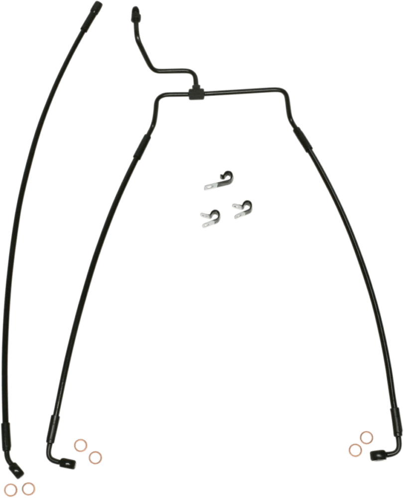 XR Stainless Extreme Response Front DOT Brakeline Kit