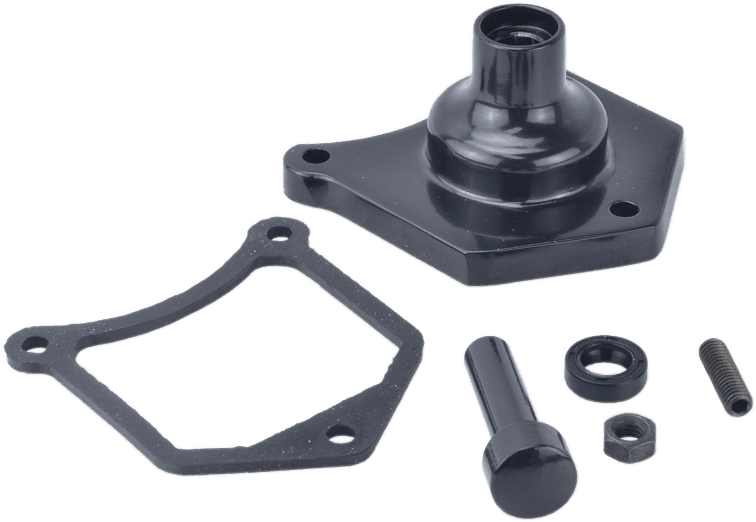 Solenoid End Cover/Starter Buttons