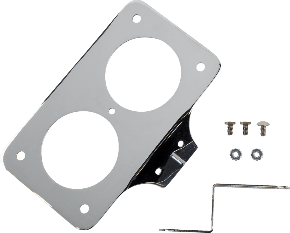 Laydown License Plate Mount