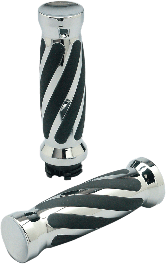 Custom Twisted Rubber Grips