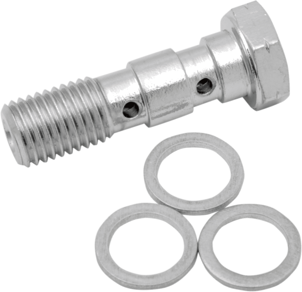 Universal Chrome Steel Banjo Bolt