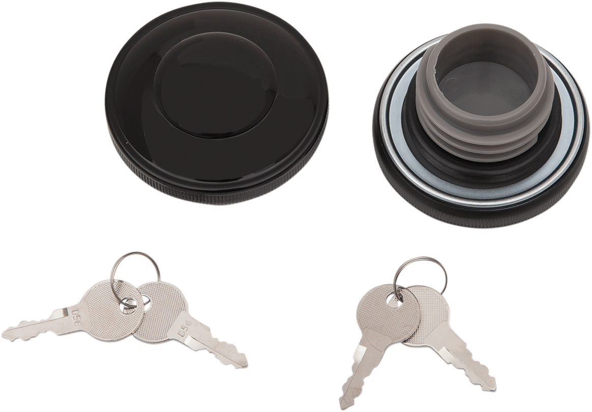 Screw-In Locking Gas Cap — Non-Vented