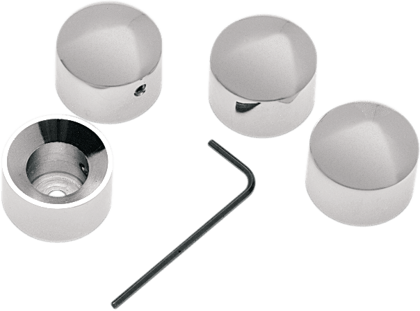 Chrome Die-Cast Headbolt Cover