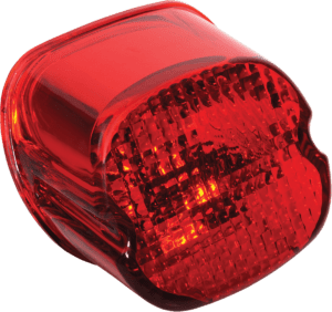 Laydown Taillight Lens with Bottom Tag Lens