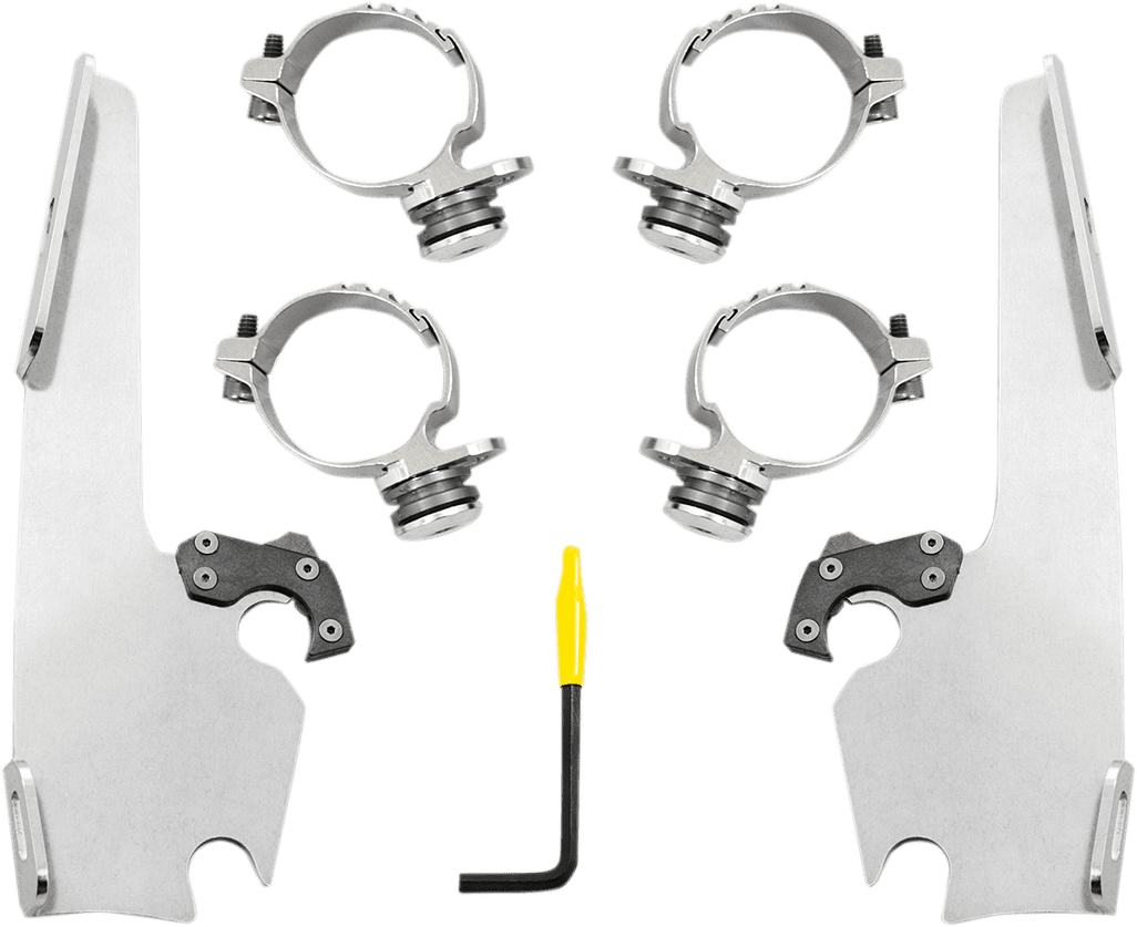 Fats/Slim Windshield Trigger-Lock Complete Mount Kit