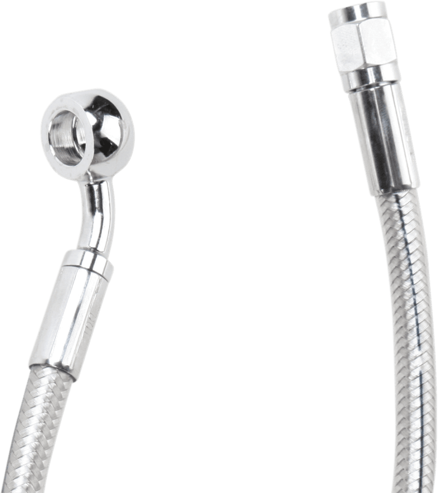 Alternate Length Designer Series Braided Non-ABS Front Upper Brake Line Kit