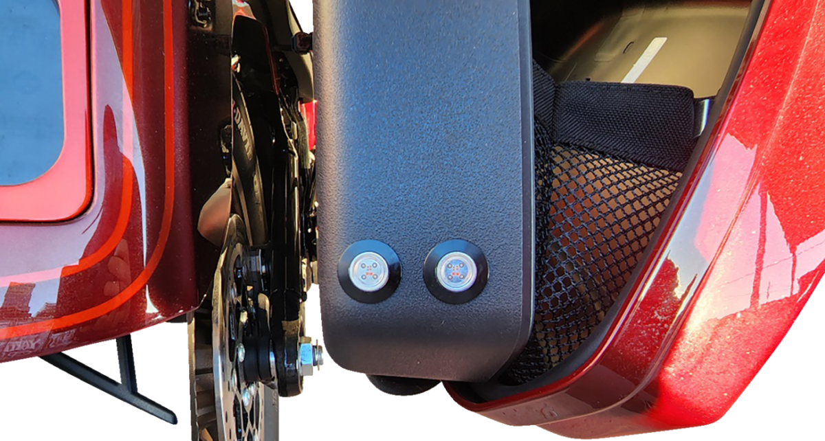Bag Bolts Taillight Kit with Lightning Bolts