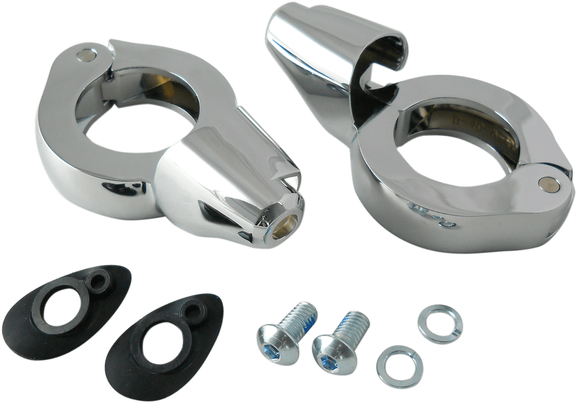 Turn Signal Fork Clamps