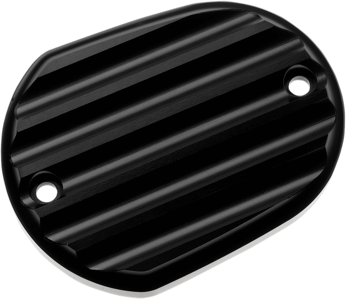 Front Brake Master Cylinder Cover — Finned