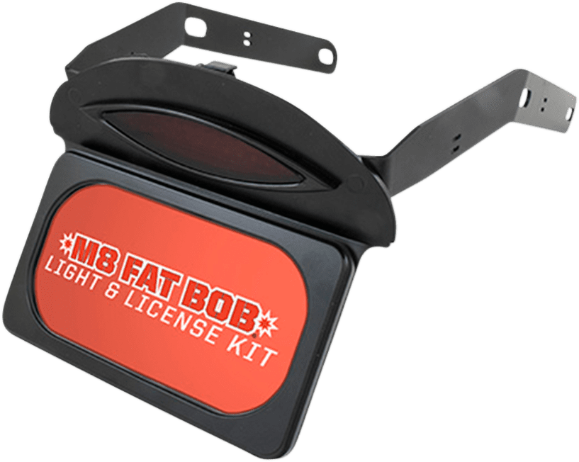 License Plate Relocation Frame w/Taillight