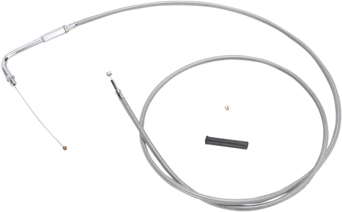 Stainless Braided Throttle Cable