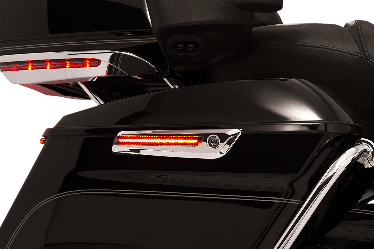 LED Saddlebag Hinge Covers