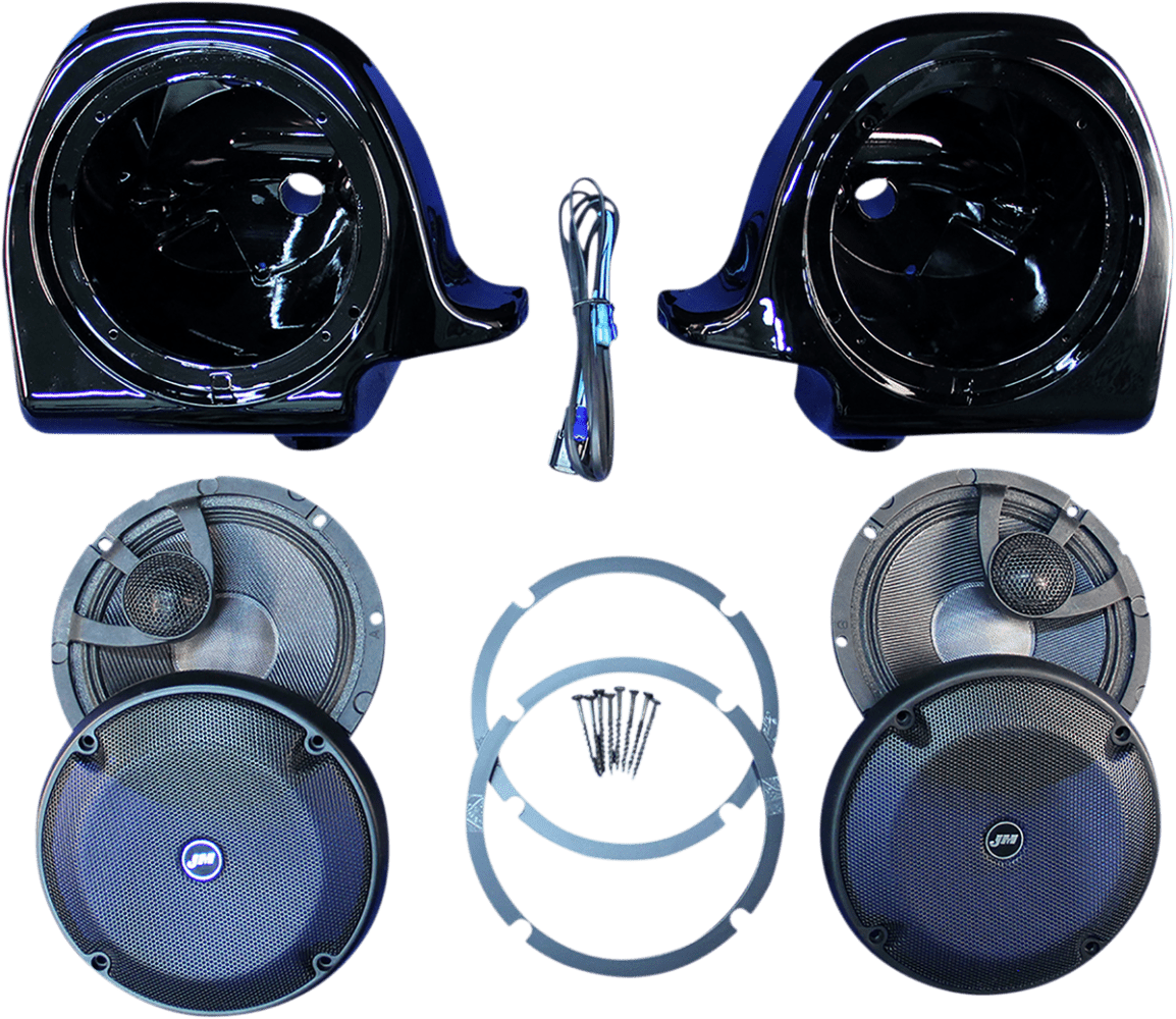 ROKKER® XRP 6.58° Fairing Speaker Kit with Hi-Output PEI Tweeter